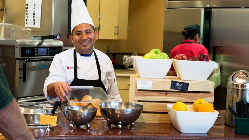 Enland Hub sous-chef, Carlos Mazanares