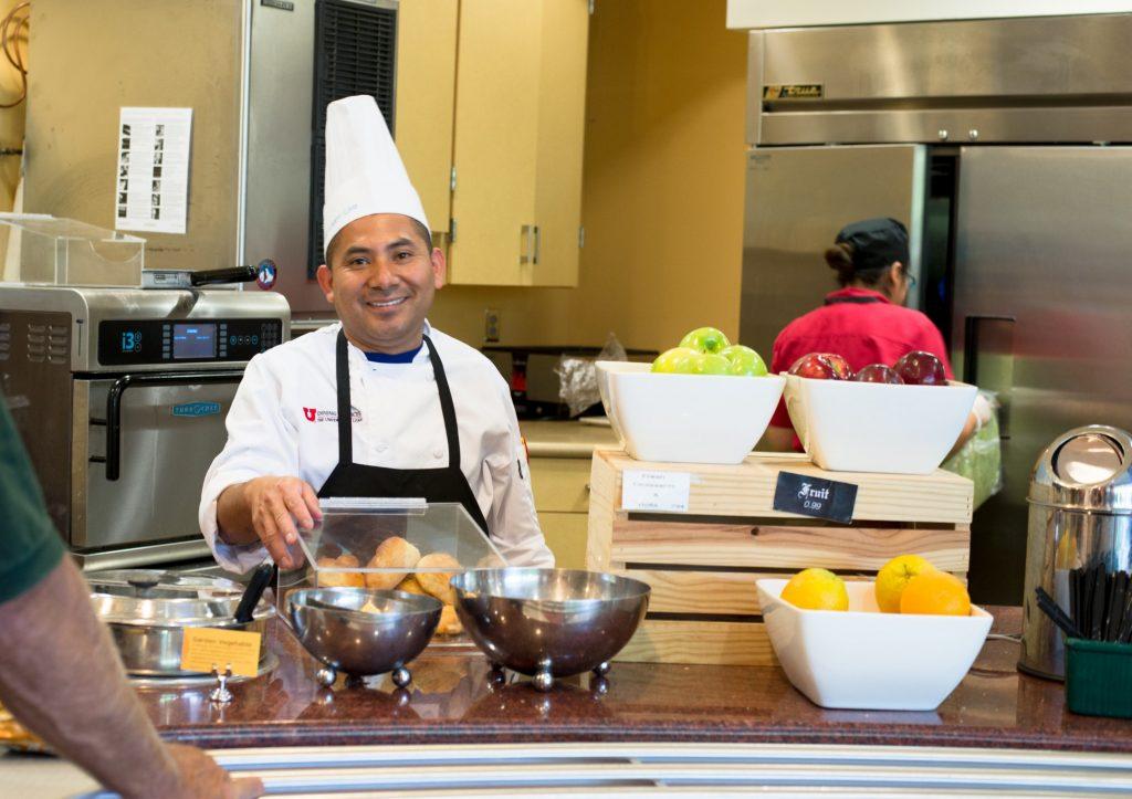 England Hub sous-chef, Carlos Mazanares